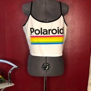 Polaroid Crop Top